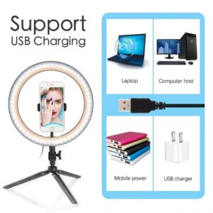 Komplet LED Ring svetlobni obroč s tripodom - slika 7