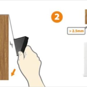 Edimax IC-6230DC Smart brezžična mrežna nadzorna kamera obešanka za vrata - slika 2