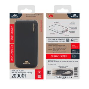 Rivacase VA2074 20000mAh Quick Charge 3.0 prenosna baterija - slika 8
