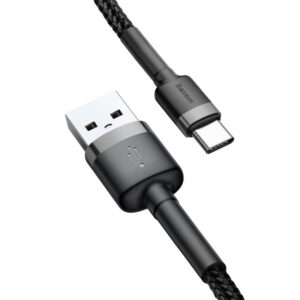 Baseus Cafule USB-C kabel 2A 3m (črno-siv) - slika 5