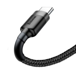 Baseus Cafule USB-C kabel 2A 3m (črno-siv) - slika 6