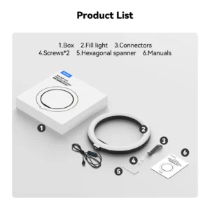 TELESIN Selfie Ring Light - slika 6