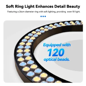 TELESIN Selfie Ring Light - slika 3
